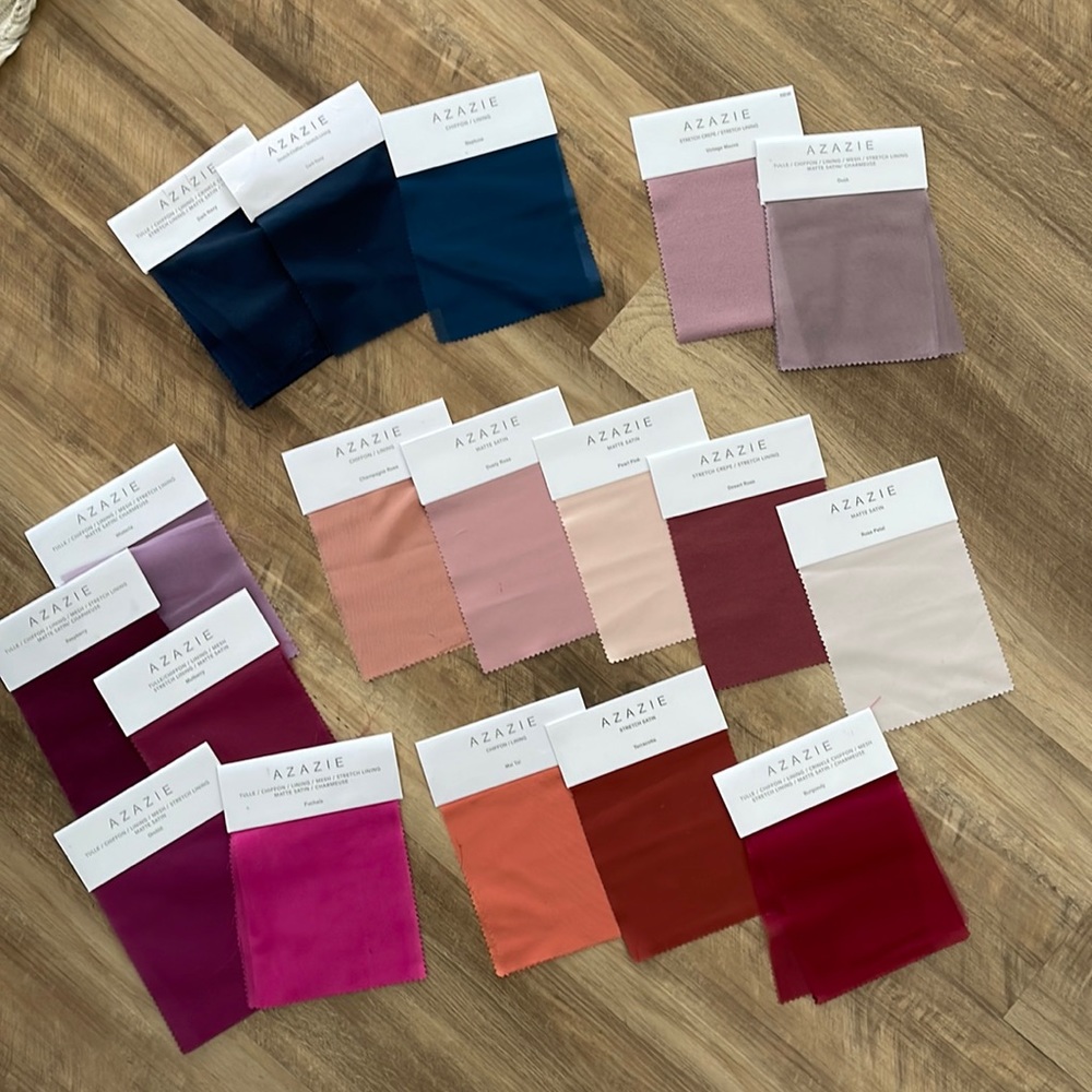Azazie Samples!